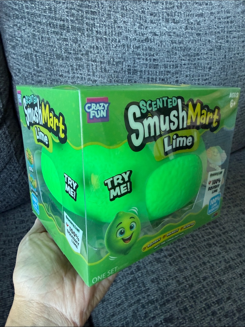 BNIB RMS SmushMart Jumbo Scented Lime
